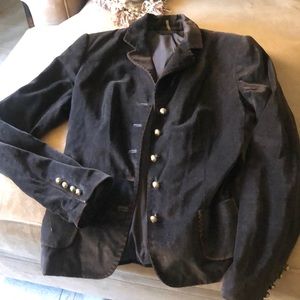 Chocolate brown blazer